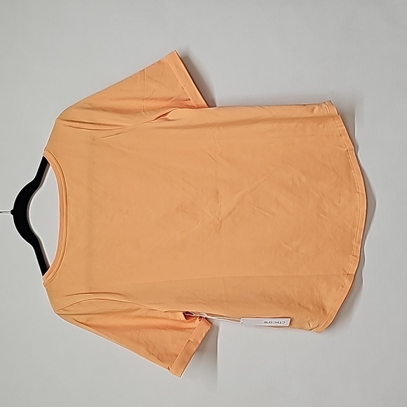 Chico's Soft Tangerine Perfect Tee - Picture 7 of 7